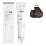 Saten deschis natural 5.0 Vopsea fara amoniac cu ulei de argan Think Maxxelle 100 ml