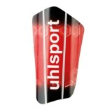 Tibiere fotbal pentru adulti Uhlsport, aparatori unisex, rosu, marime L - RESIGILAT
