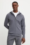 Under Armour jachetă de alergare OutRun The Storm culoarea gri
