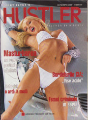 Revista Hustler Romania octombrie 2003 foto