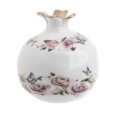 Decoratiune din ceramica Flowers Pomegranate