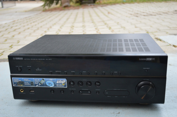 Amplifcator Yamaha RX V 671 cu HDMI si Telecomanda