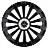 Set 4 capace roti Meridian negru pentru gama auto Mercedes-Benz, R14