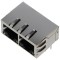 Conector RJ45 ecranat, 8p8c, THT