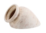 Cumpara ieftin Vaza flori teracota maro 20 x 18 cm