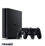 Consola Sony Playstation 4 Slim Ps4 1tb + Doua Controllere PlayStation 4, Second-Hand
