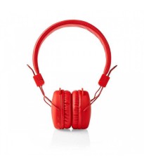 Casti multimedia bluetooth rosu NEDIS foto