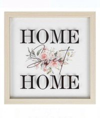 Tablou Decorativ Home Sweet Home 30.5 x30.5 foto