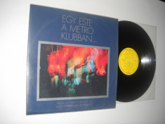 METRO: Egy Este A Metro Klubban (1970) vinil RAR rock/beat/psychedelic maghiar foto