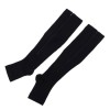 Sosete FOXMAG24 cu fermoar pentru stimularea circulatiei, culoarea negru, S/M