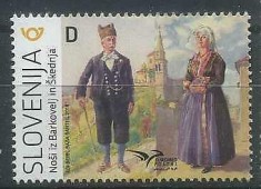 SLOVENIA 2019 EUROMED COSTUME foto