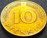 Cumpara ieftin Moneda 10 PFENNIG - GERMANIA anul 1994 *cod 2978 - litera F, Europa