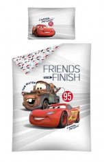 Lenjerie de pat Disney Cars 100x135 cm foto