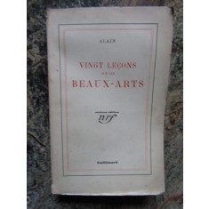 VINGT LE&Ccedil;ONS SUR LES BEAUX - ARTS - ALAIN