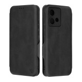 Husa tip carte pentru motorola edge 40 neo, techsuit, inchidere magnetica, black