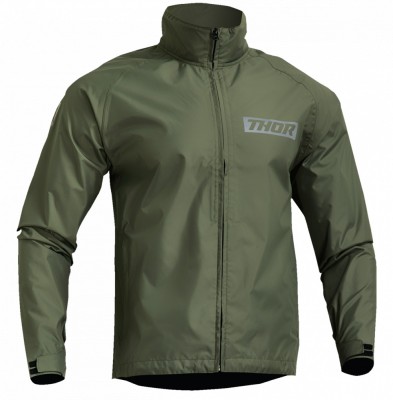 Geaca textila impermeabila Thor Pack, culoare verde, marime 2XL Cod Produs: MX_NEW 29200691PE foto