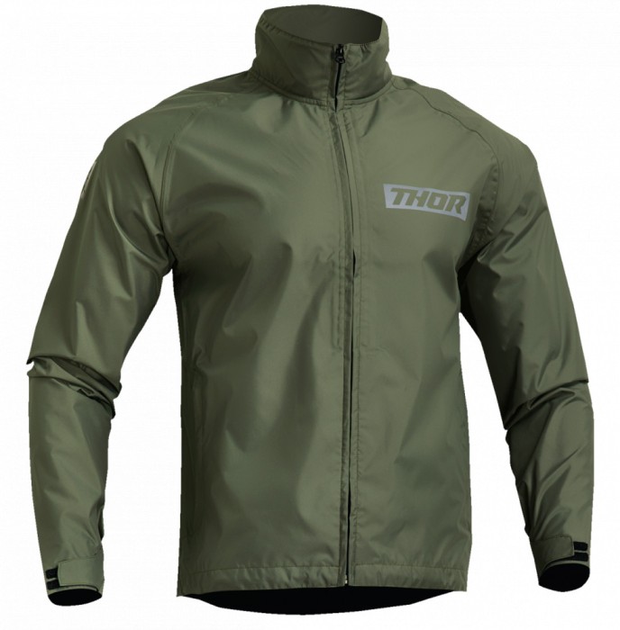 Geaca textila impermeabila Thor Pack, culoare verde, marime 2XL Cod Produs: MX_NEW 29200691PE