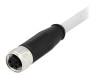Conector M8 Mamă 4 PIN cu Cablu 2m PVC