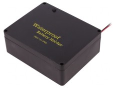 Suport Cabluri Negru 150mm IP65 cu Comutator