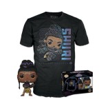 Pop! Marvel Black Panther Shuri Glows In The Dark &amp; T Shirt S