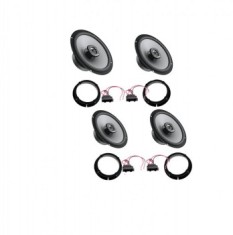 Pachet audio complet fata spate VW Golf IV cu boxe Hertz