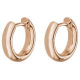 Cercei Huggie Clicker din Aur Roz 14K &ndash; 12mm, pentru Copii