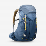 Rucsac Trekking Ultralight MT900 50+10L Albastru Bărbați, Forclaz