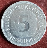 Cumpara ieftin Moneda Germania Federala 5 Mark 1981, Cupru-Nichel, 10g, 29mm