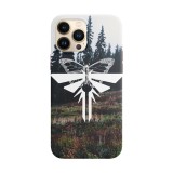 Husa compatibila cu Apple iPhone 11 model The last of us Fireflies, Silicon, TPU, Viceversa, Transparent, Carcasa