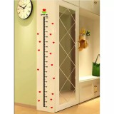 Cumpara ieftin Sticker Perete Autocolant cu Centimetru pentru Copii - Inimioare - 27131