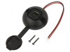 &Icirc;ncărcător Auto USB A și USB C, 3A 5V, Negru