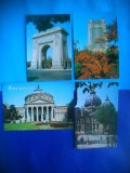 HOPCT LOT 1971 BUCURESTI -4 CARTI POSTALE-NECIRCULATE