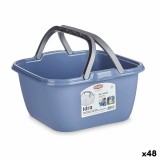 Coș pentru rufe Stefanplast Plastic 13 L 36 x 18 x 34,5 cm 36 x 18 x 36,5 cm Cu m&acirc;nere (48 Unități)