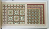 COMPAGNIE FRANCAISE MOSAIQUE CERAMIQUE de MAUBEUGE , USINE DE MONTPLAISIR , ALBUM DE PREZENTARE , CCA. 1900 , PREZINTA URME DE UZURA