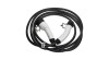 VHBW Cablu de &icirc;ncărcare pentru mașină electrică, hibridă plug-in - cablu tip 2 la tip 2, monofazat, 32 A, 7 kW, 5 m