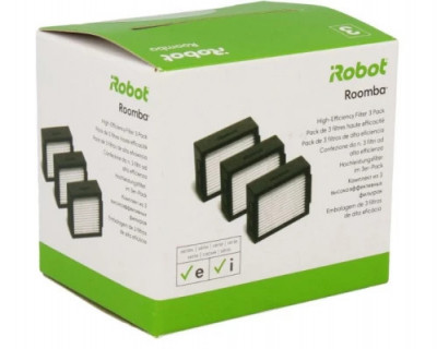 Set 3 filtre aspirator robot Irobot Roomba E5 foto