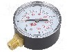 Manometru, 0...10bar, PNEUMAT - M63R.PL010G14
