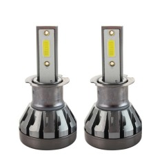 Set 2 LED-uri Auto Techstar&reg; C6S, H3, 30w, 6500 Lumeni, 6500K, AUTO, 12-24 Volti, DOB