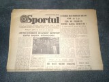 ZIARUL SPORTUL 11 NOIEMBRIE 1983