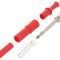 Conector banană 4mm roşu 36A cu izolaţie 80,4mm