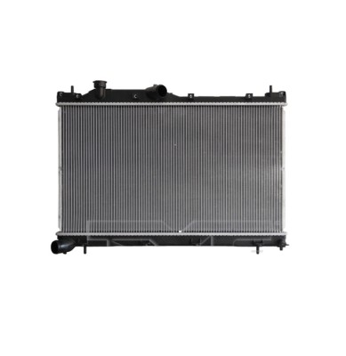 Radiator apa racire motor SRL, SUBARU FORESTER, 01.2018- motor 2,5 benzina ; cv manuala/ automata, aluminiu/ plastic brazat, 686x390x16 mm, foto