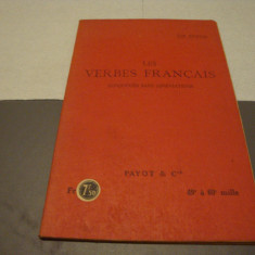 Les Verbes Francais - conjugues sans abreviations - in franceza - 1924