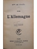 Mme de Stael - De l&#039;allemagne, colegat 2 volume
