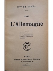 Mme de Stael - De l&amp;#039;allemagne, colegat 2 volume foto