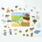 Joc educativ cu puzzle magnetic, Mica Ferma