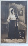 Fotografie atelier N. Buzdugan &bdquo;Foto Splendid&rdquo; București &ndash; 1914 &ndash; portret t&acirc;nără