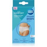 Canpol babies Maternity Briefs chiloți postnatali mărime L 5 buc
