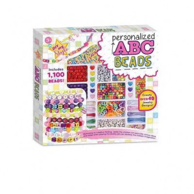 Set creativ cu 1100 margele ABC Beads foto