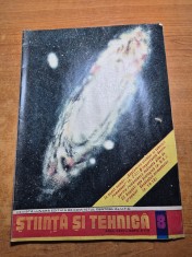 stiinta si tehnica august 1981-defileul dunarii la portile de fier foto
