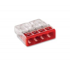 Clema rapida pentru conductori rigizi 4x0.5-2.5